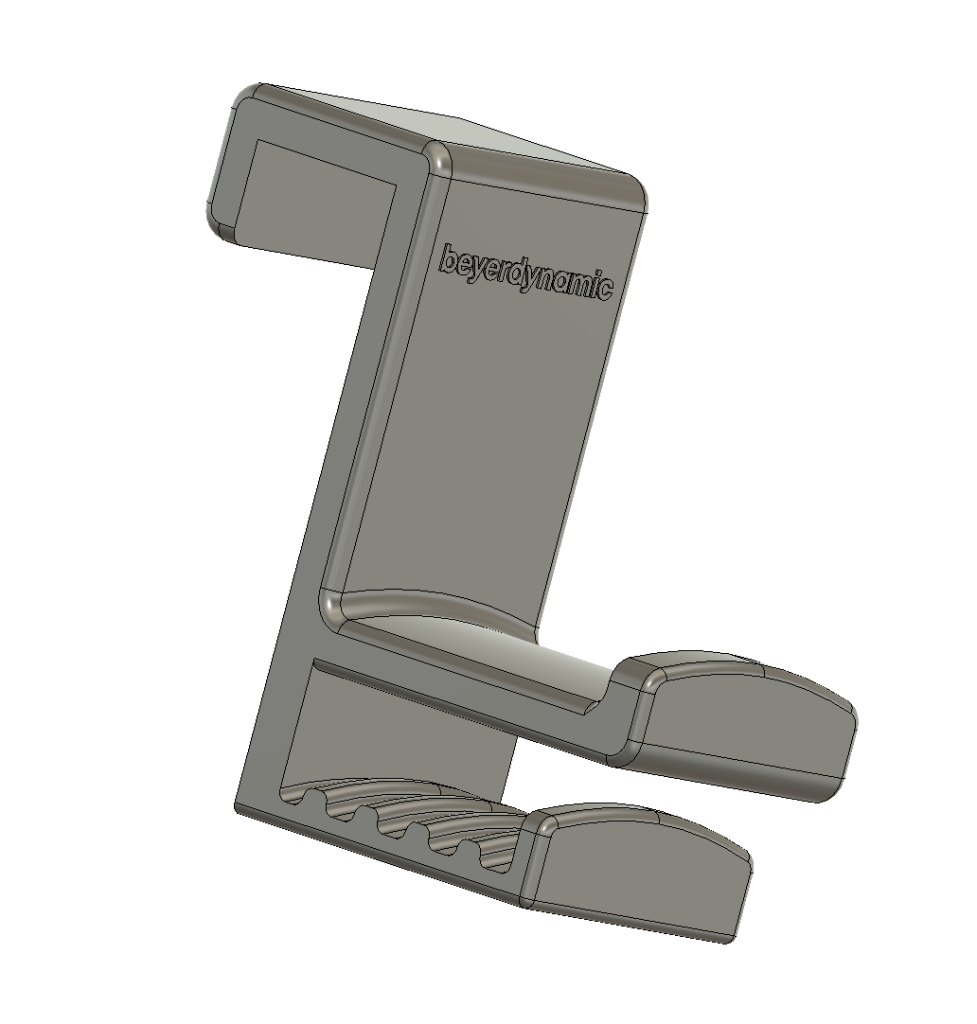 Headphone Hanger render 1