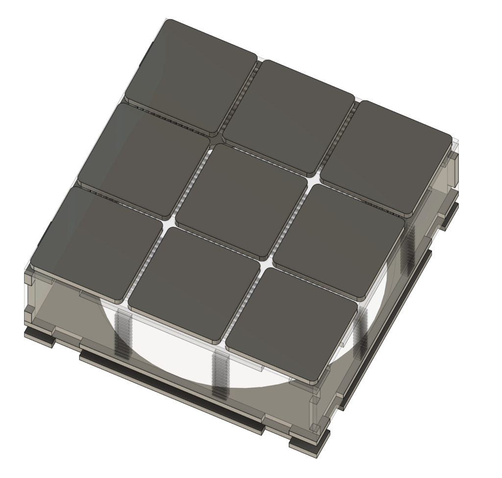 Raspberry Pi Rubik's Cube Case render 1