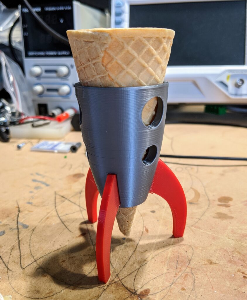 Rocket Ice Cream Cone Holders photo 3