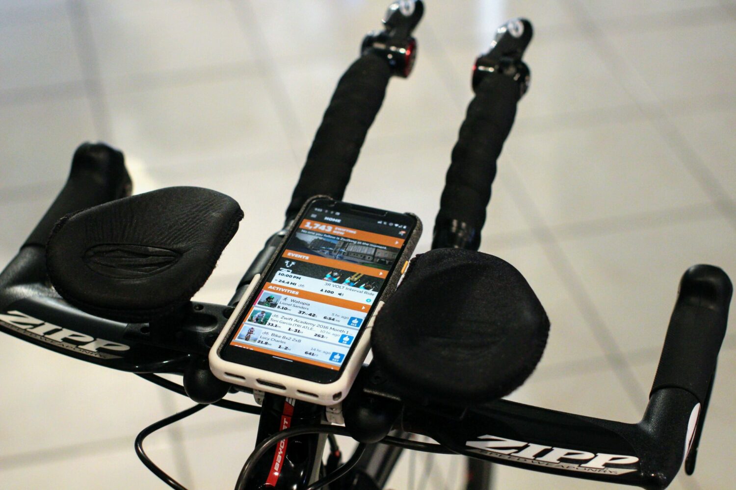 Triathlon Bike Phone Mount